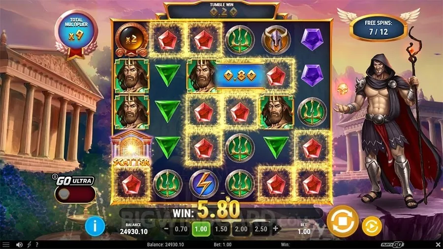 Mobile app interface showing jackpot meter on a smartphone